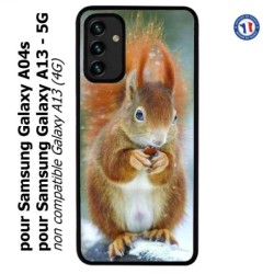 Coque pour Samsung Galaxy A13 - 5G et A04s écureuil