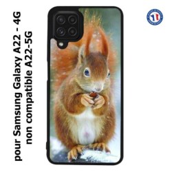 Coque pour Samsung Galaxy A22 - 4G écureuil