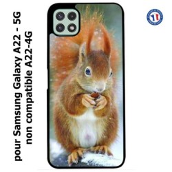 Coque pour Samsung Galaxy A22 - 5G écureuil