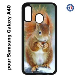 Coque pour Samsung Galaxy A40 écureuil