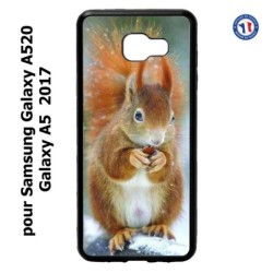 Coque pour Samsung Galaxy A520/A5 2017 écureuil