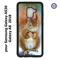Coque pour Samsung Galaxy A530/A8 2018 écureuil