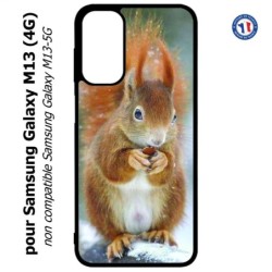 Coque pour Samsung Galaxy M13 (4G) écureuil