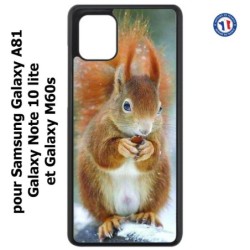 Coque pour Samsung Galaxy Note 10 lite écureuil