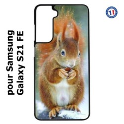 Coque pour Samsung S21 FE écureuil