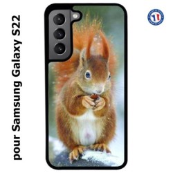 Coque pour Samsung Galaxy S22 écureuil