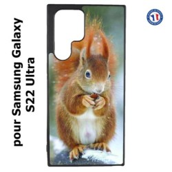 Coque pour Samsung Galaxy S22 Ultra écureuil