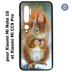 Coque pour Xiaomi Mi Note 10 écureuil