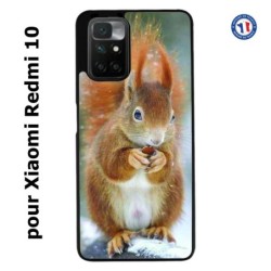 Coque pour Xiaomi Redmi 10 écureuil