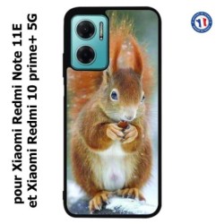 Coque pour Xiaomi Redmi Note 11E écureuil