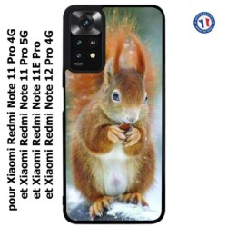 Coque pour Xiaomi Redmi Note 11E PRO écureuil