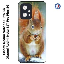 Coque pour Xiaomi Redmi Note 11T PRO / 11T PRO PLUS écureuil