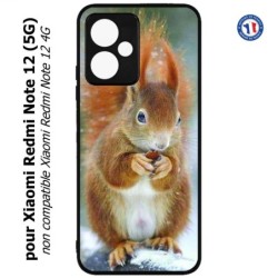 Coque pour Xiaomi Redmi Note 12 (5G) - écureuil