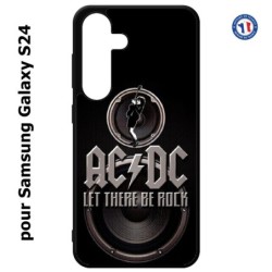 Coque pour Samsung Galaxy S24 - groupe rock AC/DC musique rock ACDC