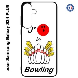 Coque pour Samsung Galaxy S24 PLUS - J'aime le Bowling