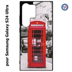 Coque pour Samsung Galaxy S24 Ultra - Cabine téléphone Londres - Cabine rouge London