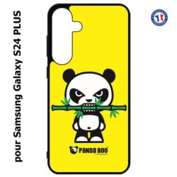 Coque pour Samsung Galaxy S24 PLUS - PANDA BOO© Bamboo à pleine dents - coque humour