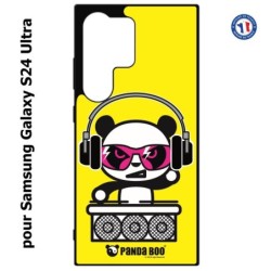 Coque pour Samsung Galaxy S24 Ultra - PANDA BOO© DJ music - coque humour