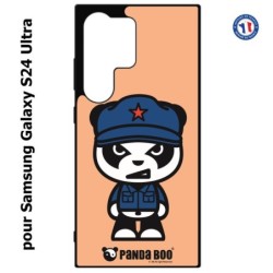 Coque pour Samsung Galaxy S24 Ultra - PANDA BOO© Mao Panda communiste - coque humour