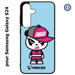 Coque pour Samsung Galaxy S24 - PANDA BOO© Miss Panda SWAG - coque humour