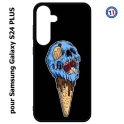 Coque pour Samsung Galaxy S24 PLUS - Ice Skull - Crâne Glace - Cône Crâne - skull art