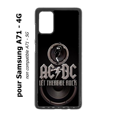 Coque pour Samsung Galaxy A71 - 4G groupe rock AC/DC musique rock ACDC