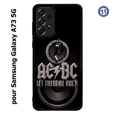 Coque pour Samsung Galaxy A73 5G groupe rock AC/DC musique rock ACDC