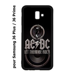 Coque pour Samsung Galaxy J6 Plus / J6 Prime groupe rock AC/DC musique rock ACDC