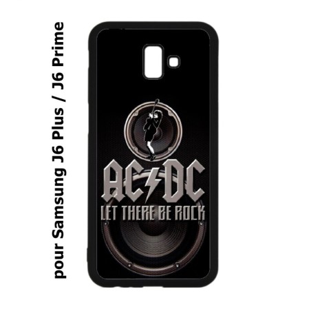 Coque pour Samsung Galaxy J6 Plus / J6 Prime groupe rock AC/DC musique rock ACDC