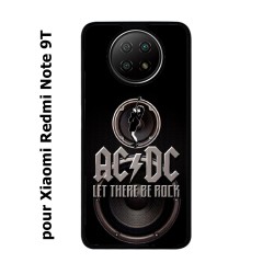 Coque pour Xiaomi Redmi Note 9T groupe rock AC/DC musique rock ACDC