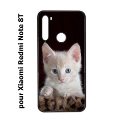 Coque pour Xiaomi Redmi Note 8T Bébé chat tout mignon - chaton yeux bleus