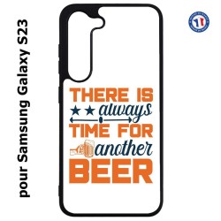 Coque pour Samsung Galaxy S23 Always time for another Beer Humour Bière