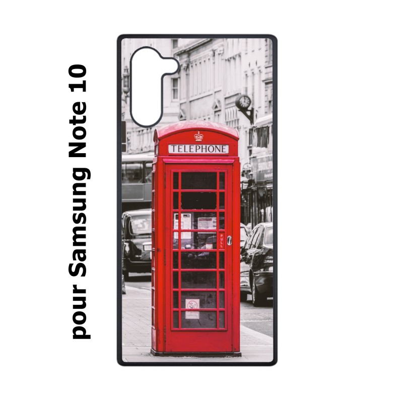 Coque pour Samsung Galaxy Note 10 Cabine téléphone Londres - Cabine rouge London
