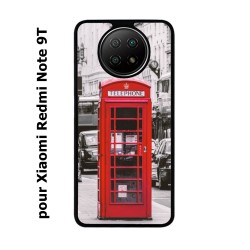 Coque pour Xiaomi Redmi Note 9T Cabine téléphone Londres - Cabine rouge London