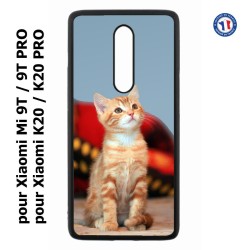 Coque pour Xiaomi Mi 9T-Mi 9T PRO - Redmi K20-K20 PRO Adorable chat - chat robe cannelle