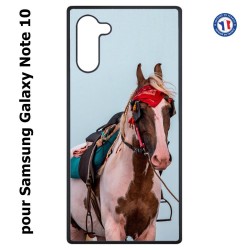 Coque pour Samsung Galaxy Note 10 Coque cheval robe pie - bride cheval