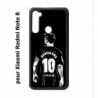 Coque noire pour Xiaomi Redmi Note 8 Lionel Messi FC Barcelone Foot