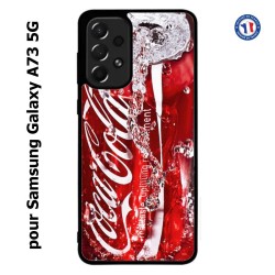 Coque pour Samsung Galaxy A73 5G Coca-Cola Rouge Original