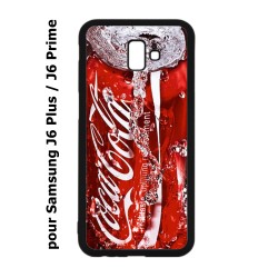 Coque pour Samsung Galaxy J6 Plus / J6 Prime Coca-Cola Rouge Original