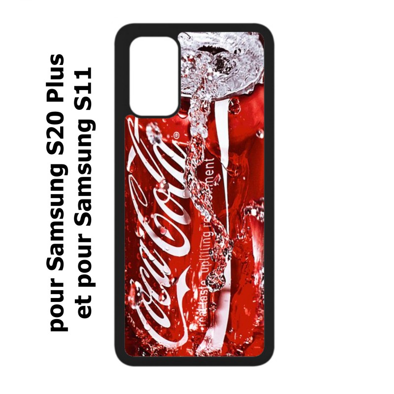 Coque pour Samsung Galaxy S20 Plus / S11 Coca-Cola Rouge Original