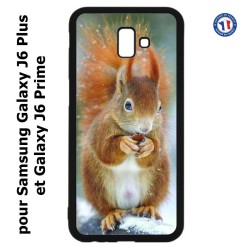 Coque pour Samsung Galaxy J6 Plus / J6 Prime écureuil