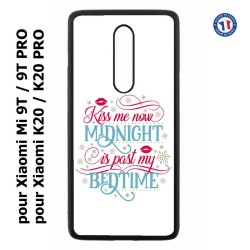 Coque pour Xiaomi Mi 9T-Mi 9T PRO - Redmi K20-K20 PRO Kiss me now Midnight is past my Bedtime amour embrasse-moi