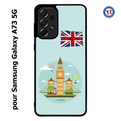 Coque pour Samsung Galaxy A73 5G Monuments Londres - Big Ben