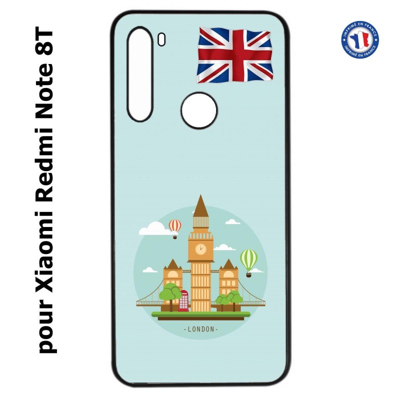 Coque pour Xiaomi Redmi Note 8T Monuments Londres - Big Ben