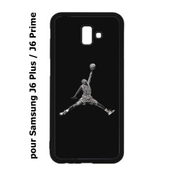 Coque pour Samsung Galaxy J6 Plus / J6 Prime Michael Jordan 23 shoot Chicago Bulls Basket