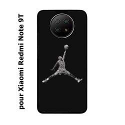 Coque pour Xiaomi Redmi Note 9T Michael Jordan 23 shoot Chicago Bulls Basket