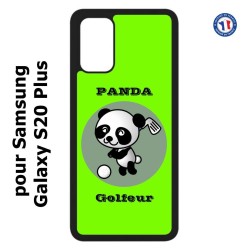 Coque pour Samsung Galaxy S20 Plus / S11 Panda golfeur - sport golf - panda mignon