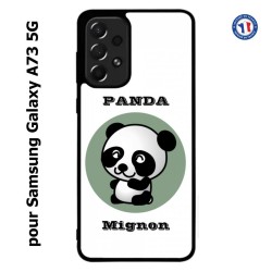 Coque pour Samsung Galaxy A73 5G Panda tout mignon