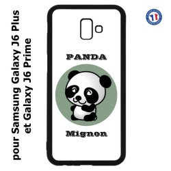 Coque pour Samsung Galaxy J6 Plus / J6 Prime Panda tout mignon