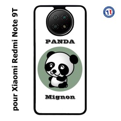 Coque pour Xiaomi Redmi Note 9T Panda tout mignon